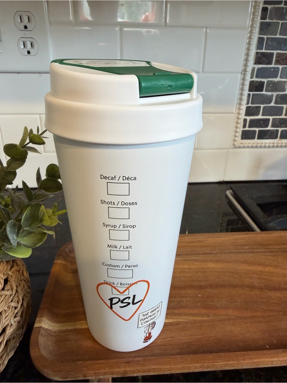 Starbucks X Peanuts Snoopy Stainless Steel Cold Cup NWT - Picture 3 of 5